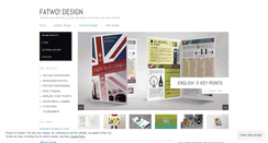 Desktop Screenshot of fatwodesign.com